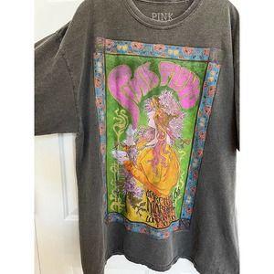 Pink Floyd Oversized Retro Tshirt Bob Masse Poster Design Size S/M But Very Big